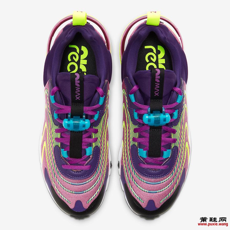 Nike Air Max 270 React ENG Eggplant Magic Flamingo CK2595-500发售日期