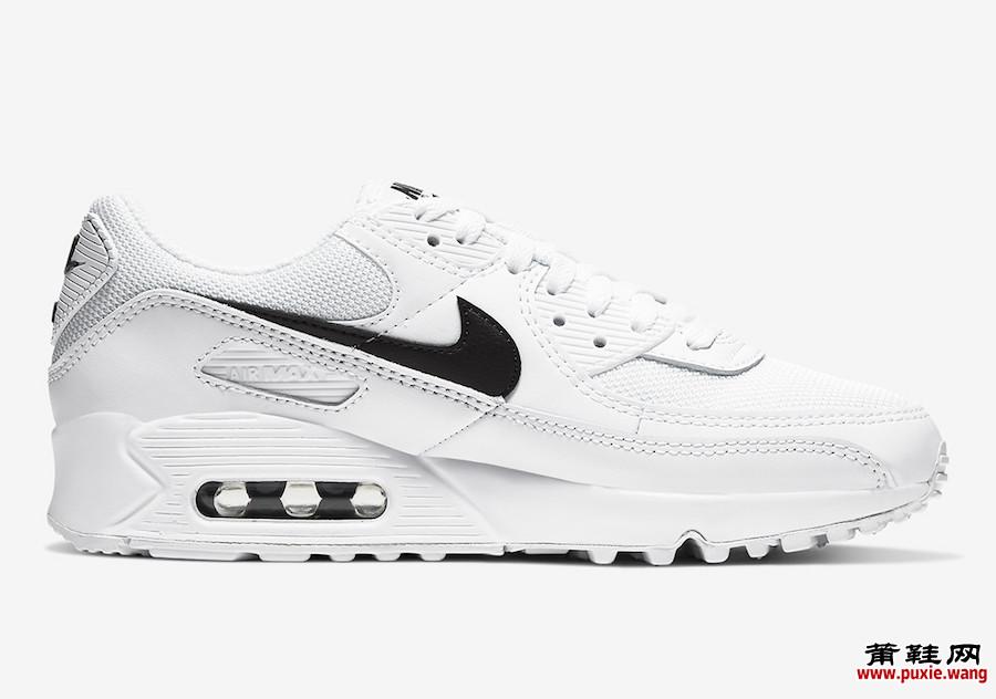 Nike Air Max 90 WMNS White Black CQ2560-101发售日期