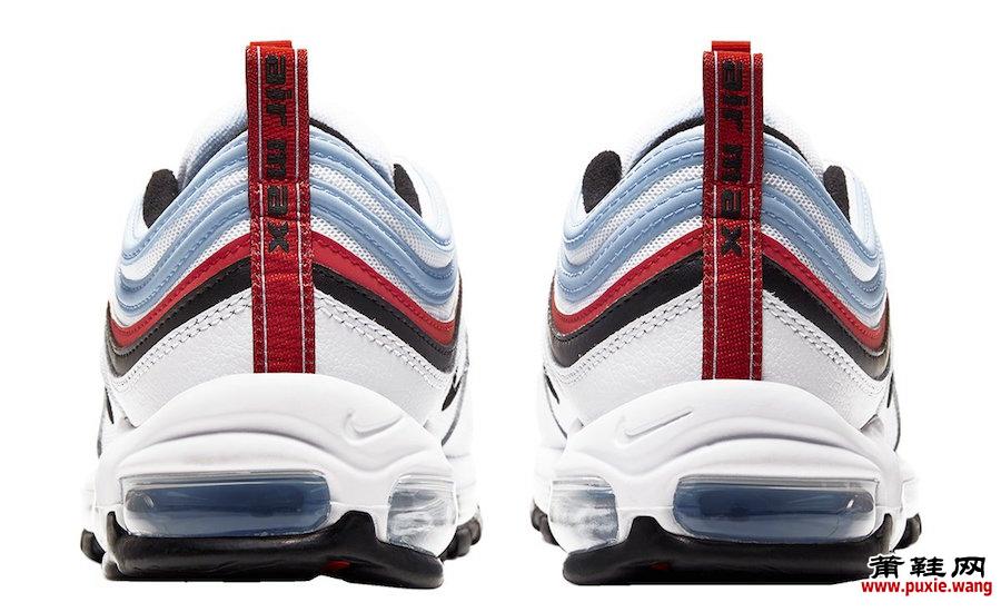 Nike Air Max 97浅蓝色红色黑色CW6986-100发售日期