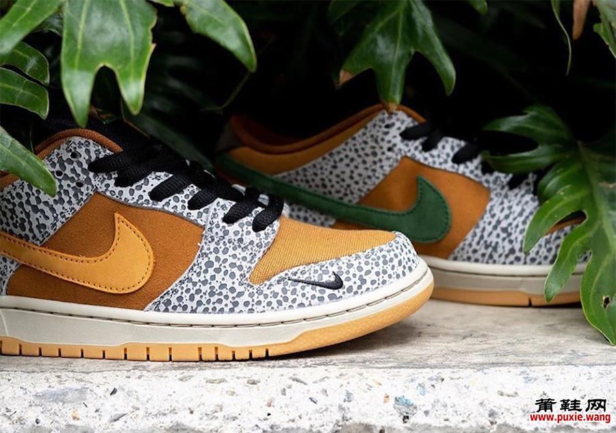 耐克SB Dunk Low Safari 2020