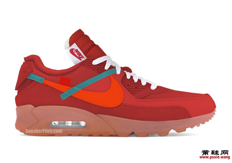 灰白色Nike Air Max 90 University Red AA7293-600发售日期信息