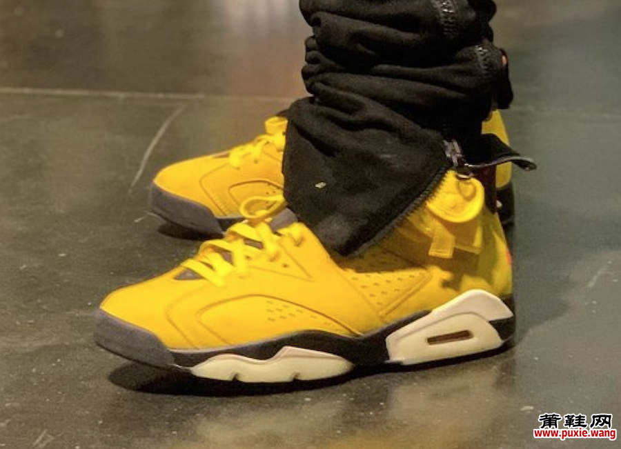 Travis Scott Air Jordan 6 Yellow Cactus Jack