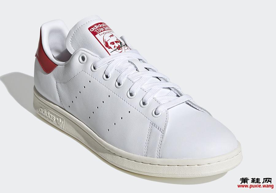 adidas Stan Smith情人节白色红色EH1736发售日期