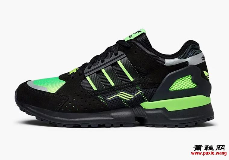 adidas ZX 10000C黑色Solar Green EG8964发售日期信息