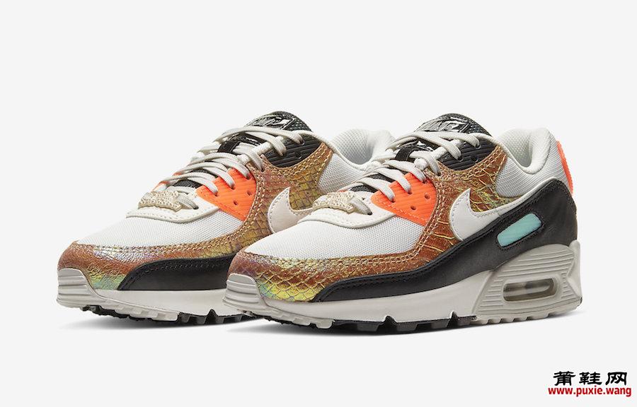 Nike Air Max 90 Gold Snakeskin CW2656-001发售日期