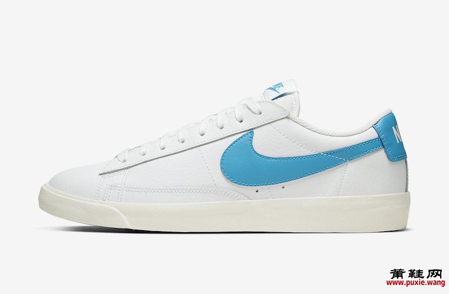 Nike Blazer Low Leather Laser Blue CI6377-104发售日期信息