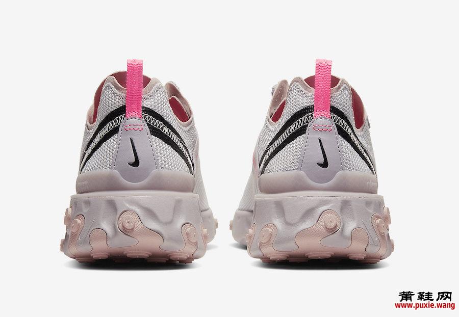 Nike React Element 55 Platinum Violet CW2369-001发售日期