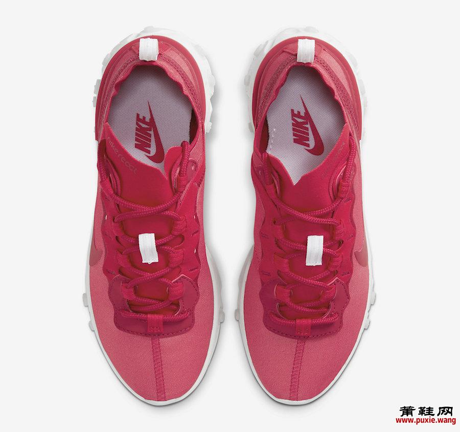 Nike React Element 55 Red White CV2206-661发售日期