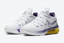 Nike LeBron 17 Low'Lakers Home'官方图片 货号：CD5007-102