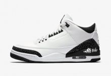 Air Jordan 3 SP'White Black'将于2020年秋季发布 货号：DA3595-100