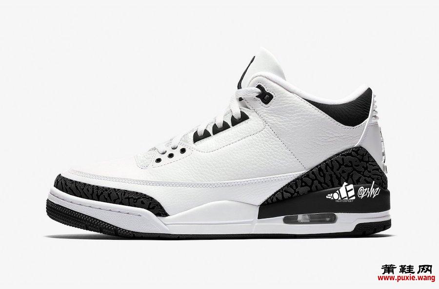 Air Jordan 3 SP White Black DA3595-100发售日期