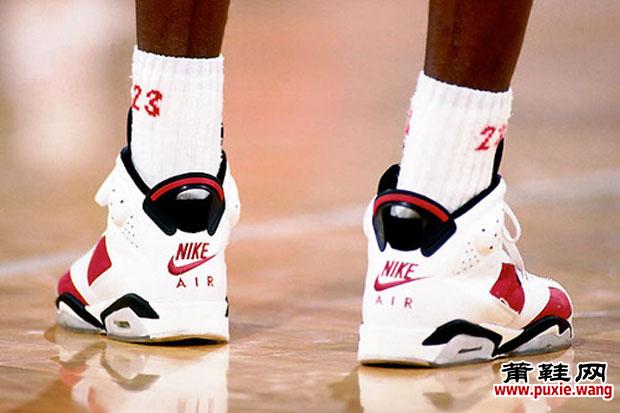 Air Jordan 6 Carmine Michael Jordan 1991年