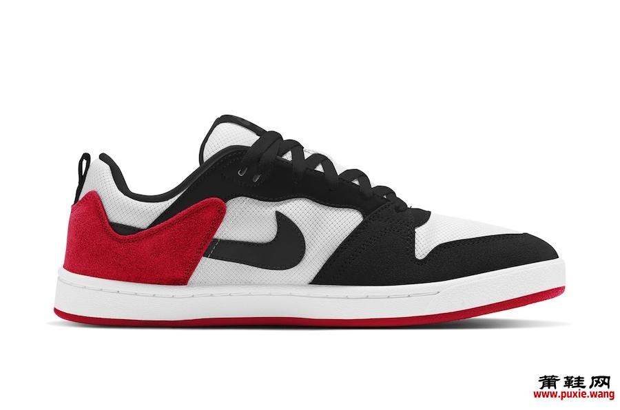 Nike SB Alleyoop Black Toe CJ0082-1​​02发售日期