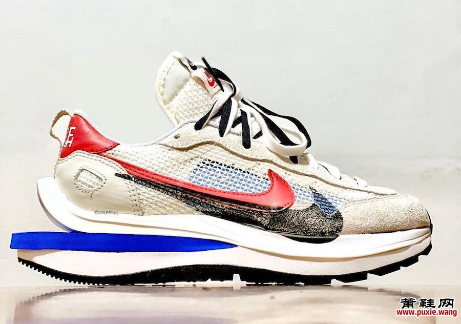 sacai Nike VaporWaffle Game Royal Sport紫红色发布日期信息