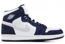 乔丹1代 Air Jordan 1 High OG Japan“Midnight Navy” 午夜海军蓝 抢先看货号：DC1788-100