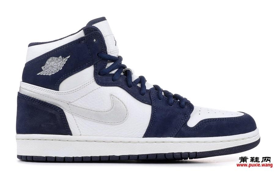 Air Jordan 1 Japan White Midnight Navy Metallic Silver DC1788-100发售日期