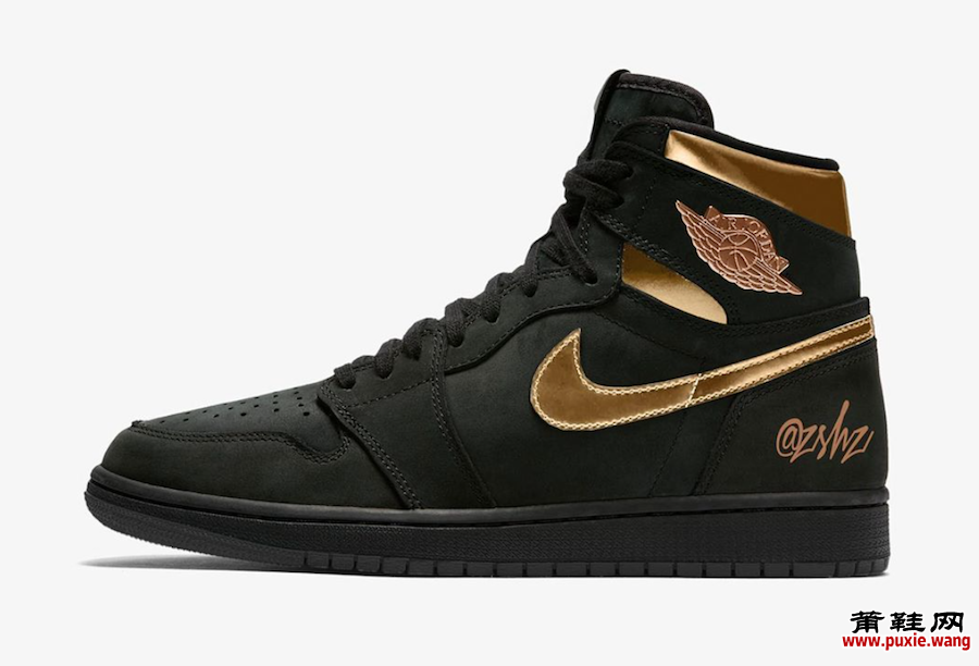 Air Jordan 1 Black Metallic Gold 555088-032发售日期