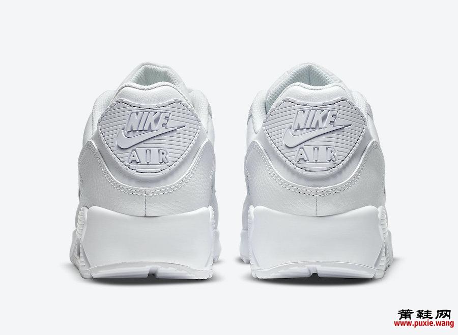 Nike Air Max 90 Leather Triple White CZ5594-100发售日期