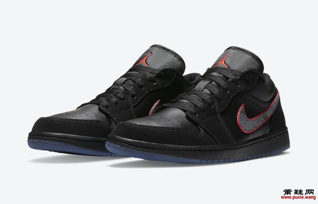 Air Jordan 1 Low Black Red Orbit CK3022-006发售日期