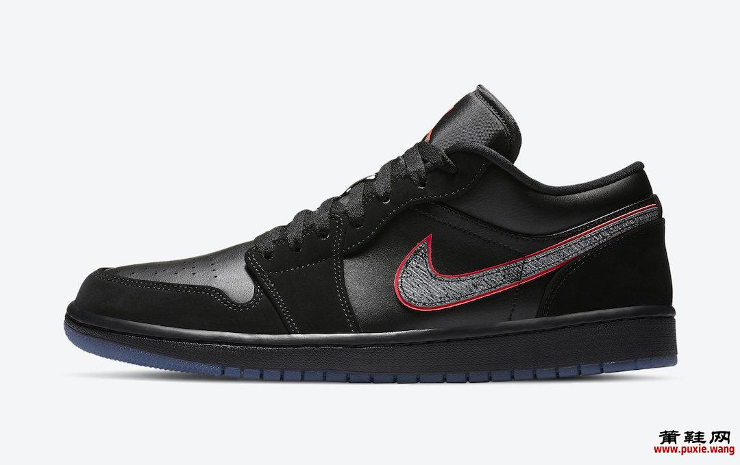 Air Jordan 1 Low Black Red Orbit CK3022-006发售日期