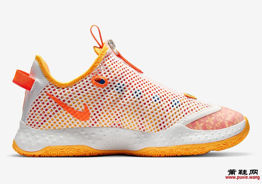 佳得乐Nike PG 4 Citrus Orange CD5078-101发售日期信息