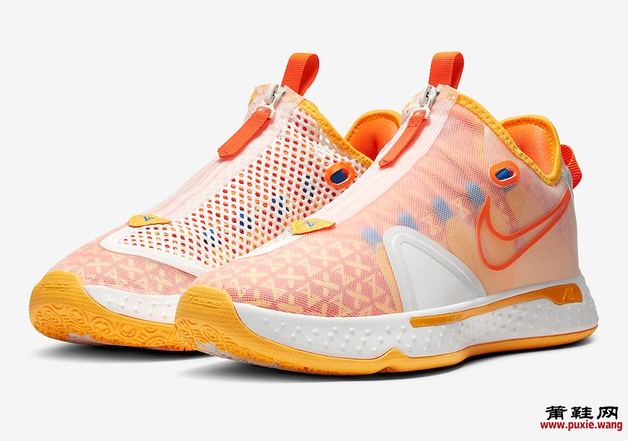 佳得乐Nike PG 4 Orange GX CD5078-101发售日期信息