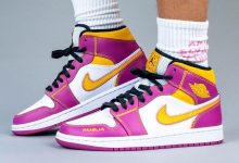 Air Jordan 1 Mid“ Familia”的流行趋势 超帅上脚图货号：DC0500-100