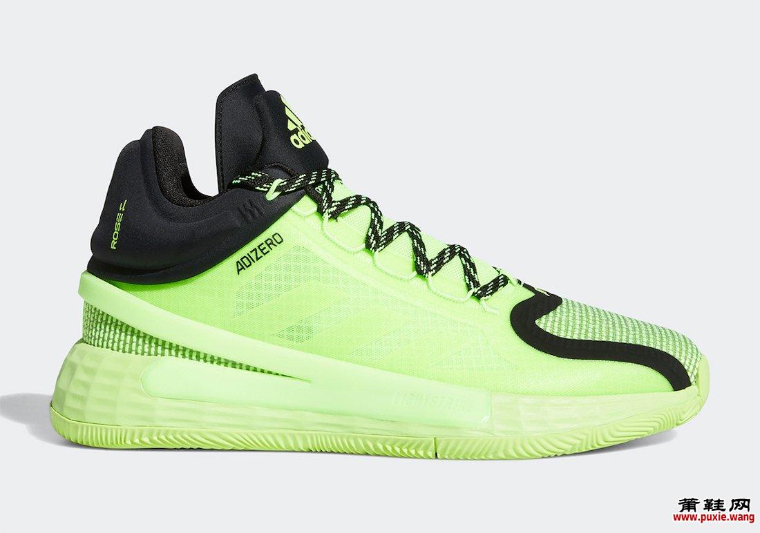 adidas D Rose 11 Signal Green FU7405发售日期