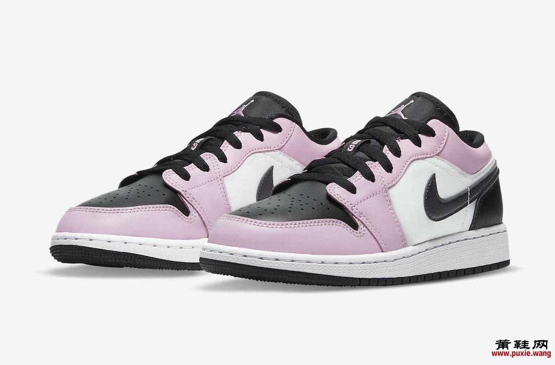 Air Jordan 1 Low GS“ Light Arctic Pink”即将发售莆田网官图释出 货号：554723-601