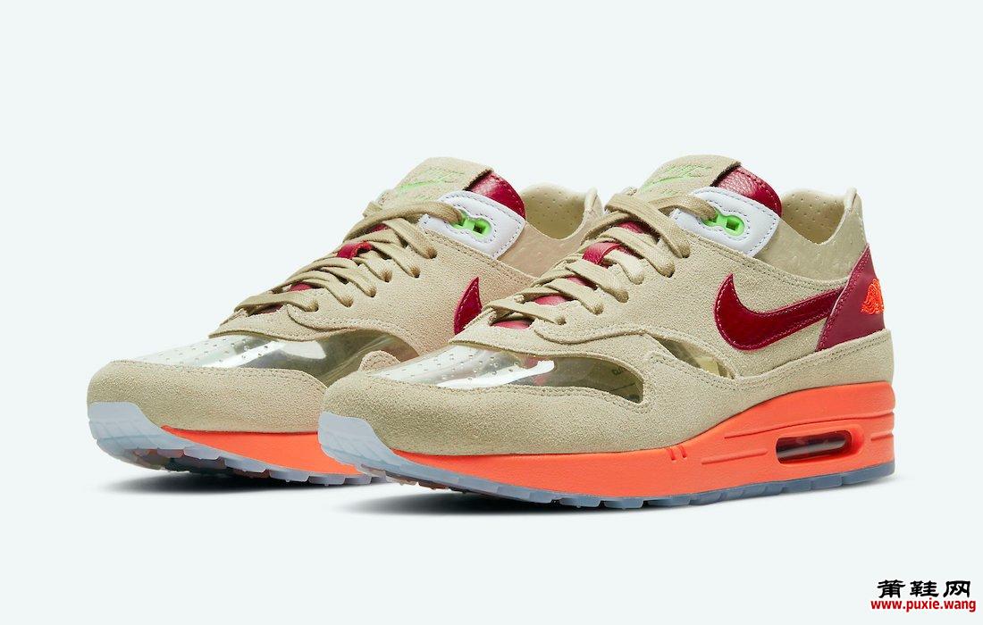 Clot Nike Air Max 1死亡之吻DD1870-100 2021发售日期