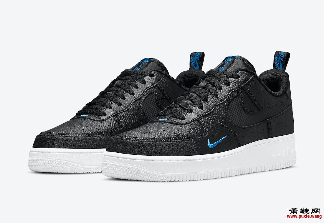 Nike Air Force 1 Low 黑色和蓝色已经发布 值得期待 货号：DN4433-002