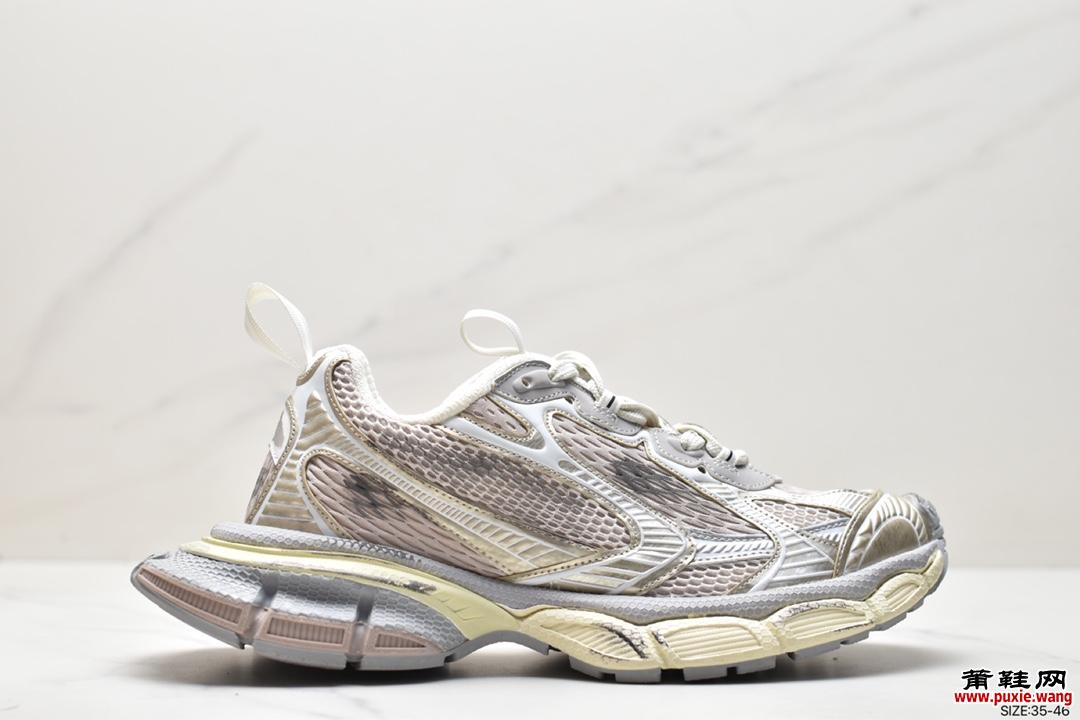 Balenciaga Runner Kith Four.Color 巴黎世家7.0 21ss最新配色潮流复古休闲鞋
