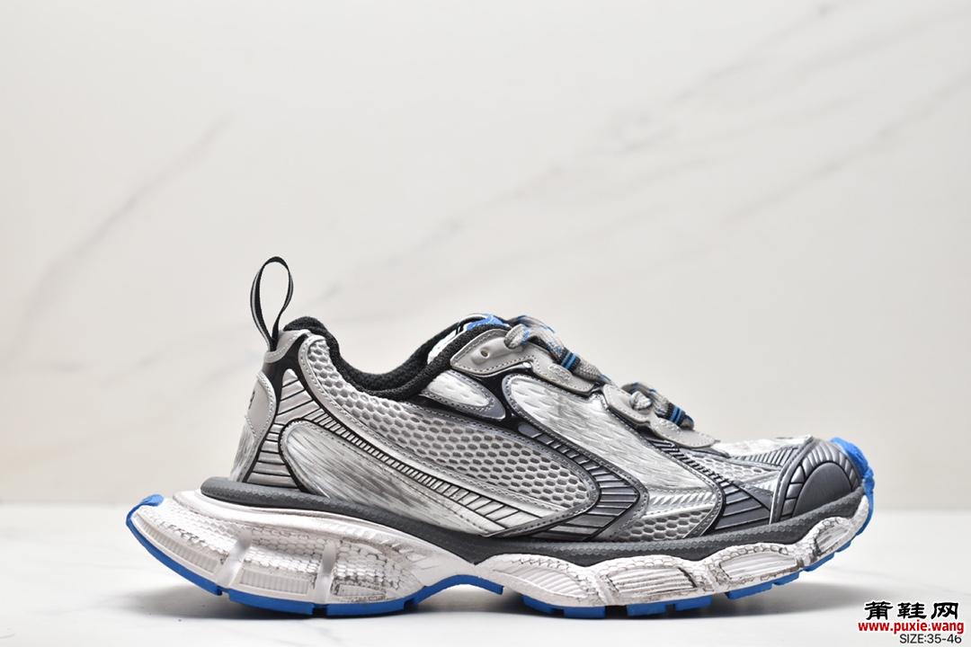 Balenciaga Runner Kith Four.Color 巴黎世家7.0 21ss最新配色潮流复古休闲鞋