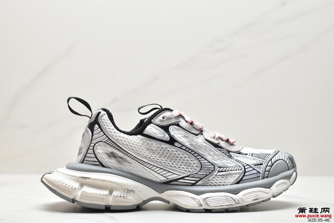 Balenciaga Runner Kith Four.Color 巴黎世家7.0 21ss最新配色潮流复古休闲鞋
