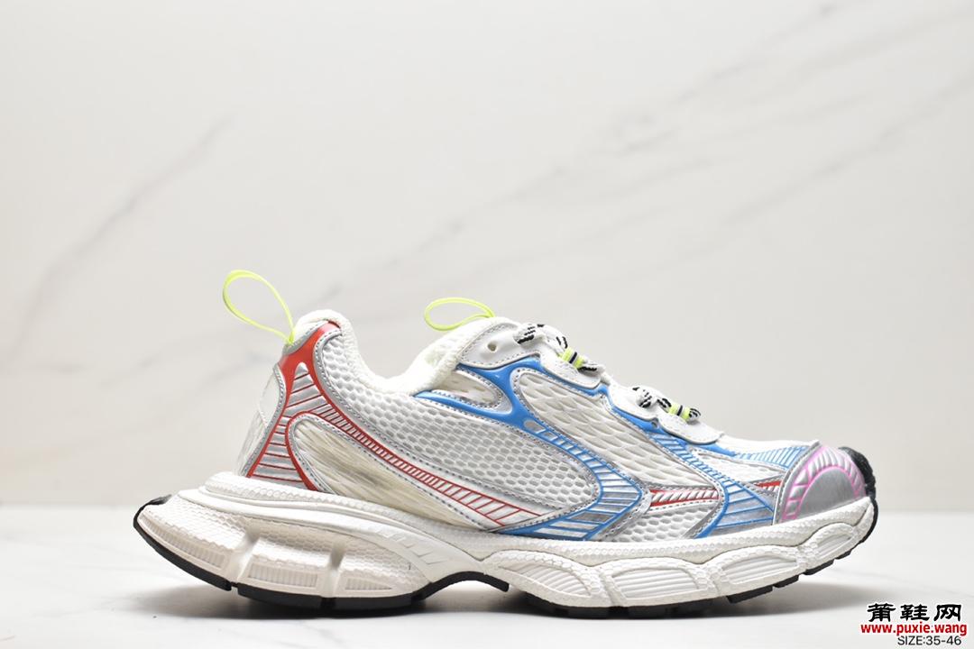 Balenciaga Runner Kith Four.Color 巴黎世家7.0 21ss最新配色潮流复古休闲鞋