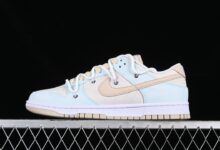 Nike Dunk Low 海盐椰云 解构简约 涂鸦 SB绑带低帮休闲板鞋 DV0831-003