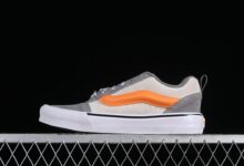 Vans Classics Knu Skool 范斯官方 拼接款 米棕黄面包鞋 VN000CS0PMM2