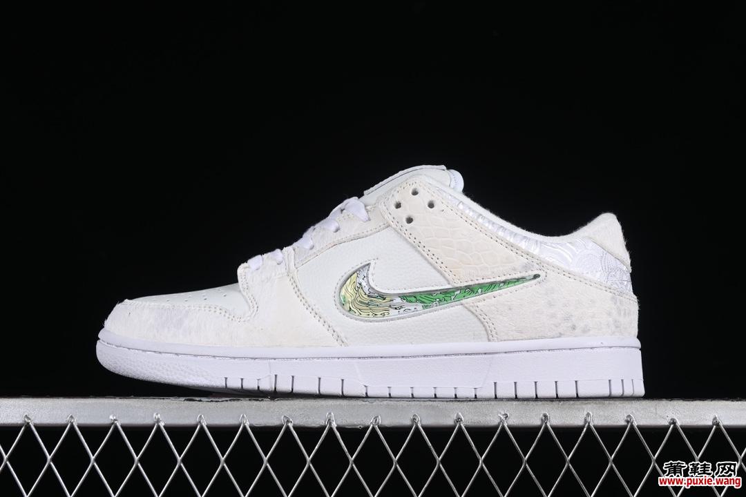 Nike Dunk Low CNY龙年限定  蒸汽木偶-三太子白色敖丙 SB低帮休闲板鞋 DV0831-002