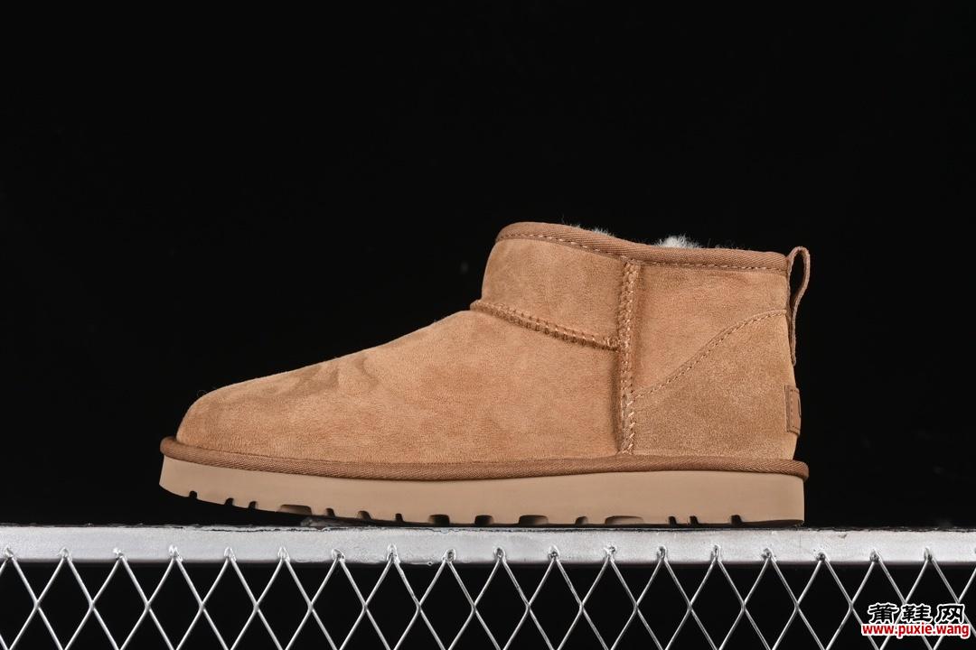 UGG Classic Ultra Mini 官方经典款羊毛一体迷你短靴 1116109栗色