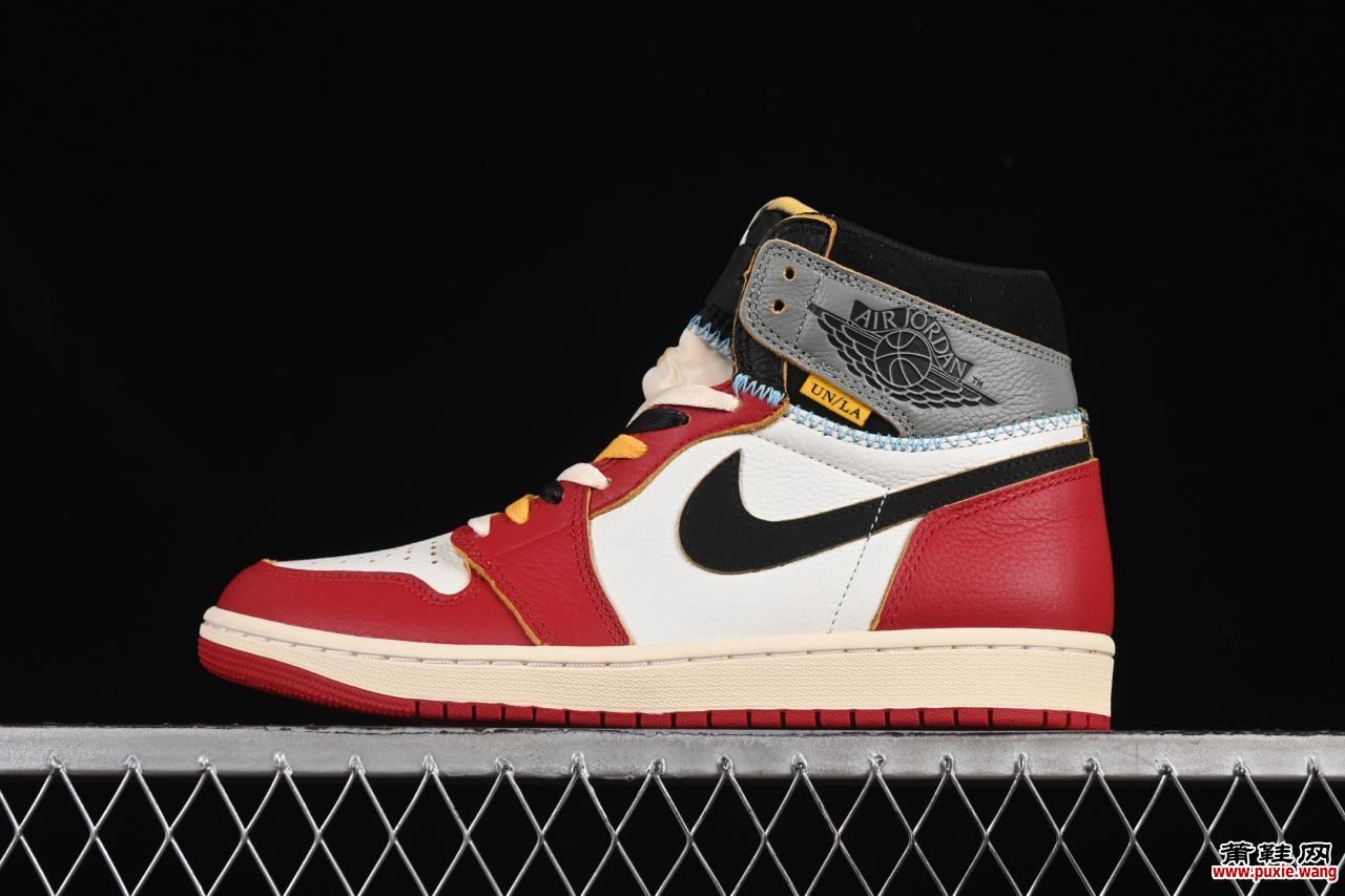 Union x Air Jordan 1 Retro High AJ1 乔1影子芝加哥 高帮篮球鞋 HV8563-600