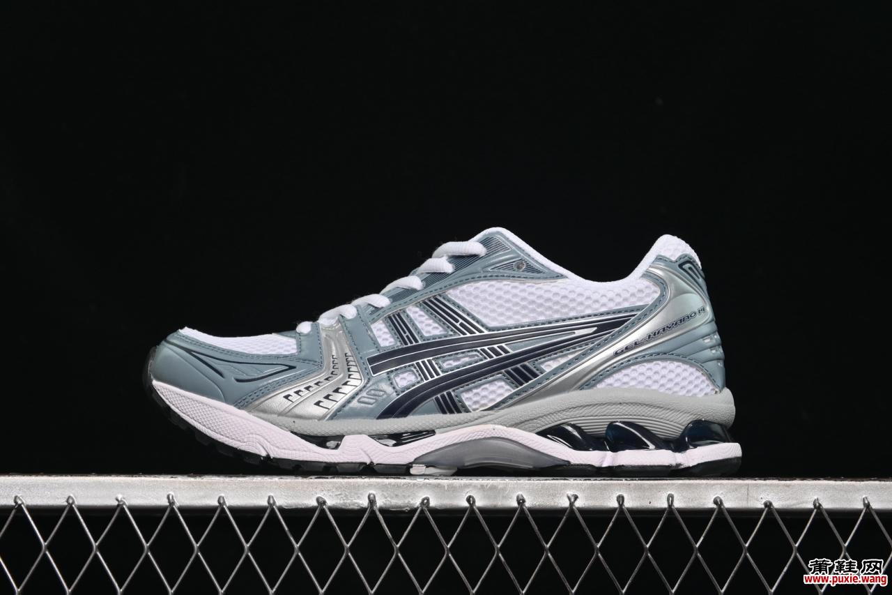 亚瑟士Gel-Kayano 14专业跑鞋1203A537-106银灰款 透气缓震男女运动鞋36-45码